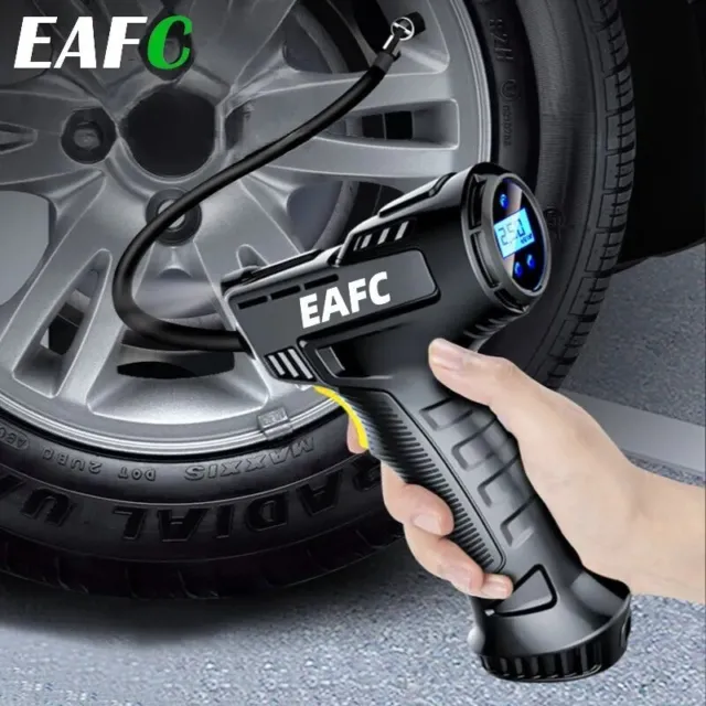 Cordless Wireless Car Air Pump Air Compressor Tire Inflator USB Rechargeable 12V