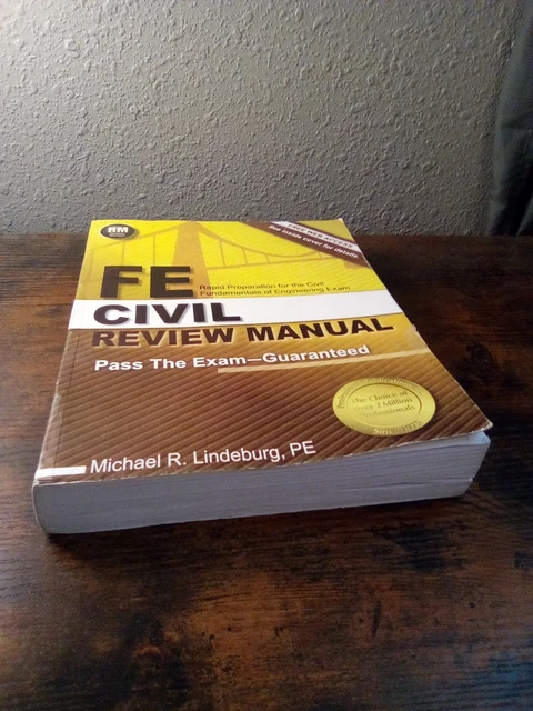 FE REVIEW MANUAL: Rapid - Paperback, by Lindeburg Michael R