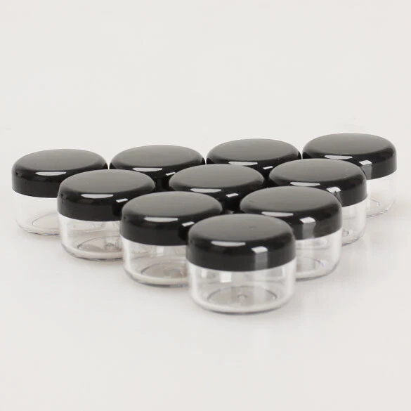 10PCS Cosmetic Sample Empty Container 5g/ml Eyeshadow Cream Lip Balm Container