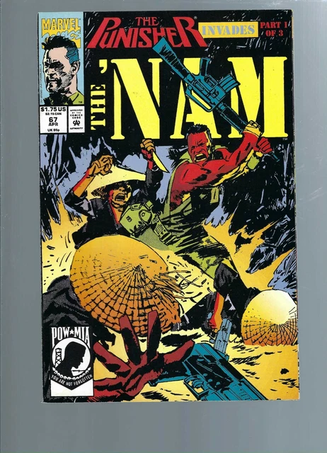 The Nam  67 - Punisher Invades         - -  War Series  - Marvel Comics