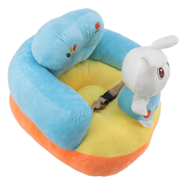 Plush Baby Support Sofa Cute Animal Baby Learn Sitting Support Rabbit