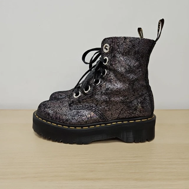 DR. MARTENS 1460 Navy Smooth stivali stivali pelle blu scuro 8 fori 1460 10072410 EUR 143 99 PicClick IT