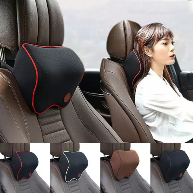 Memory Foam Car Seat Headrest Pad Washable Neck Pillow Head INV