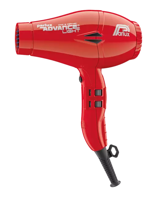 Parlux ADVANCE Light Ionic Ceramic Professional Hair Dryer RED NEW