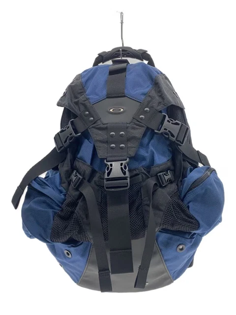 OAKLEY 90S-00S METAL Logo ICON BACKPACK 2.0 Nylon blue