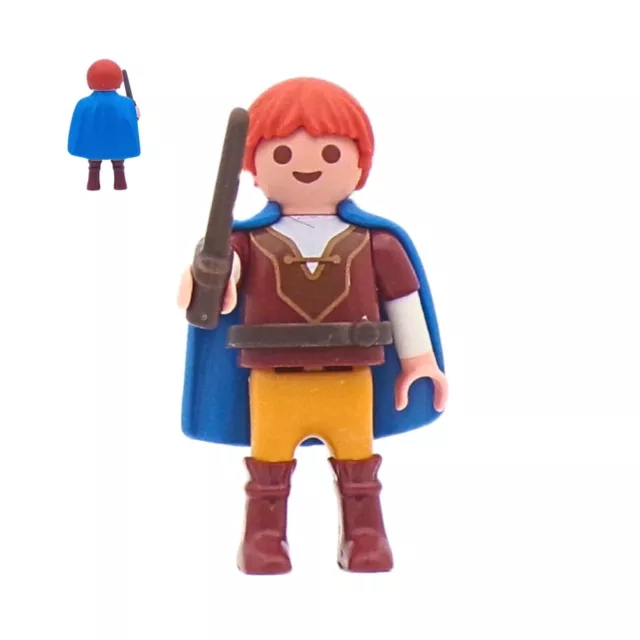 Playmobil-Figur Junge mit Umhang und Schwert