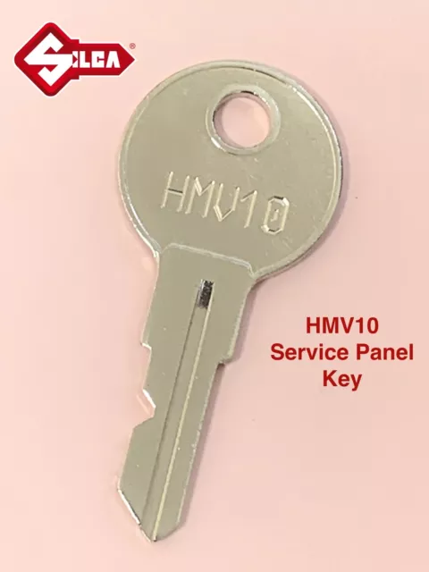 HMV10 Service Panel Key-Suits Speed Queen,Unimac,Huebsch-Coin Operated-Greenwald