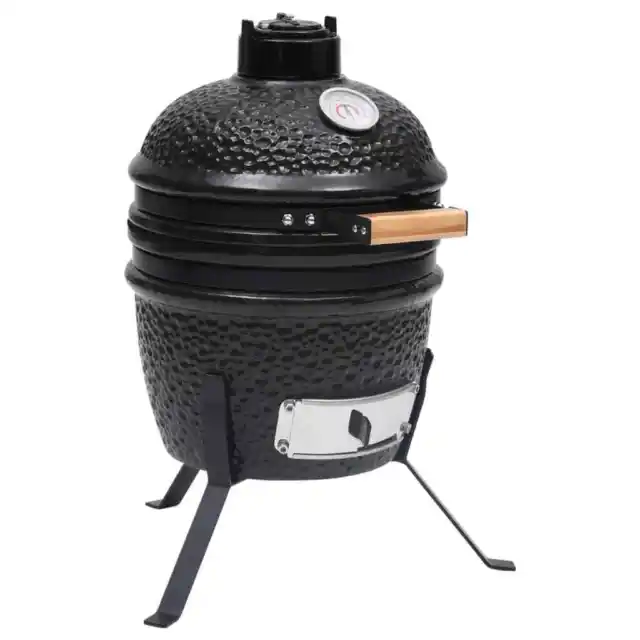 Kamado-Keramikgrill | Räucherofen | Holzkohlegrill | Mini Smoker | Grill