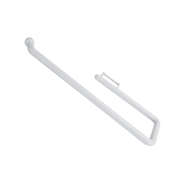 (Blanco) 02 015 Soporte para toallas de papel plástico colgante autoadhesivo montado en pared