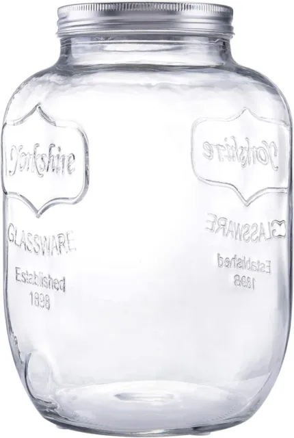 Diamond Star Glass Storage Jar (L11)