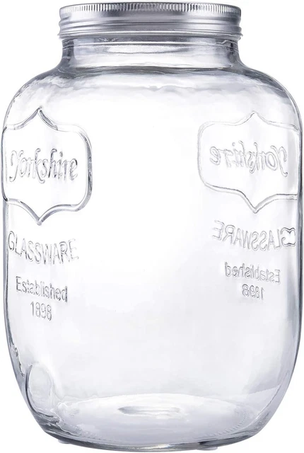 Diamond Star Glass Storage Jar (L11)