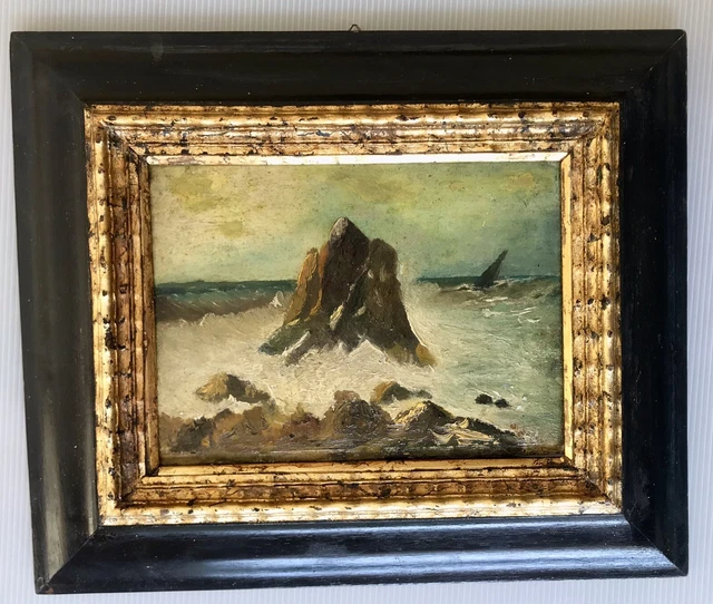 Dipinto Olio Dell Ottocento