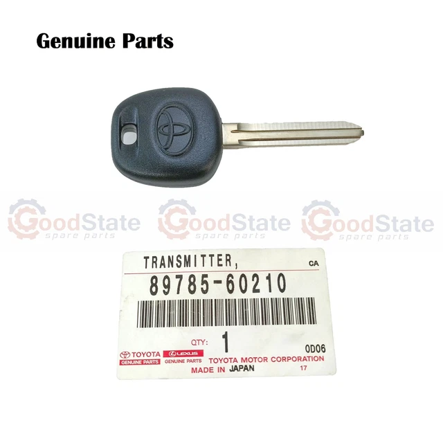 GENUINE DYNA TOYOACE KDY271 KDY241 1KD Transponder Master Key Blank ...