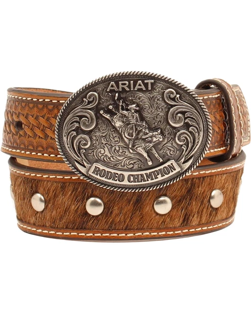 Ariat Boys' Faux Calf Hair Belt - A1305608