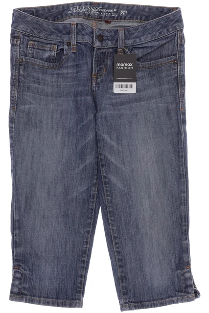 Shorts GUESS donna pantaloni corti taglia EU 38 (W28) elastan, cotone blu #snx6r7y
