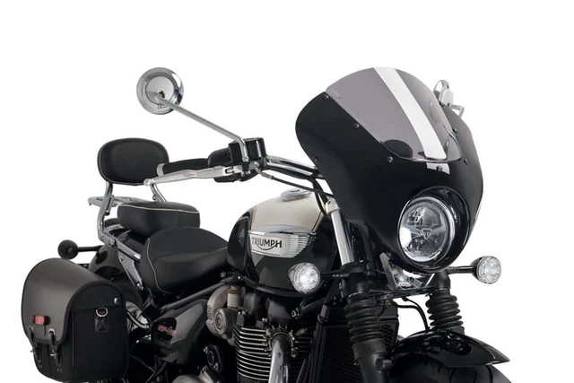 Pare-Brise PUIG Raptor Fumé Clair Pour Triumph 900 THUNDERBIRD 1995