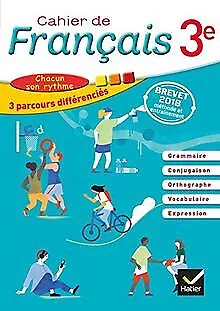 Cahier de Français 3e Éd 2018 - Cahier de l'élève d... | Livre | état acceptable