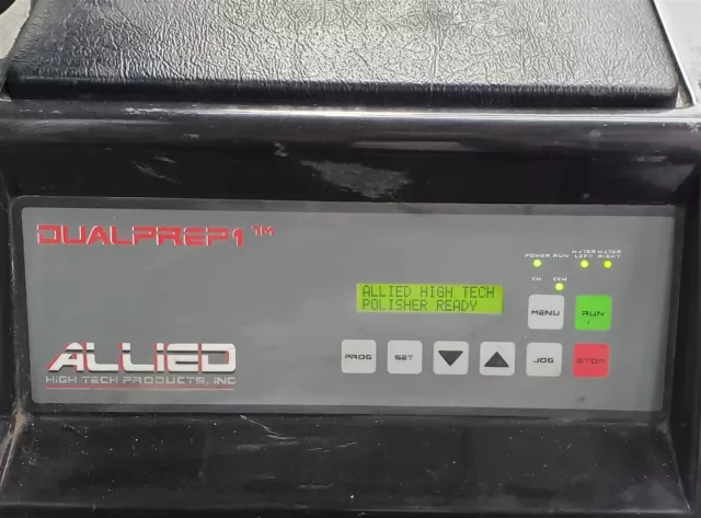 Allied High Tech DualPrep1 Grinding Polishing System 30-9100 w/ Power Head 3