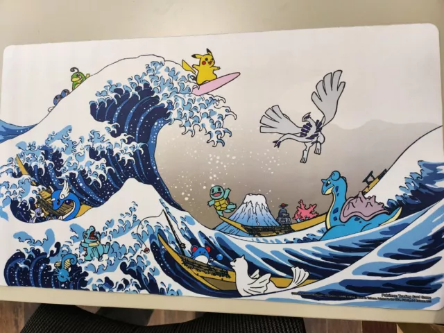 Pokémon TCG: Great Wave Pikachu & Friends Playmat : Amazon