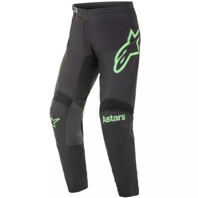 Alpinestars Liquide Motocross MX Vélo Pantalon - Chaser Noir/Vert Menthe