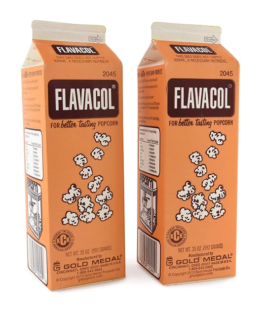 Gold Medal Products 2045 Flavacol Seasoning Popcorn Salt 35 OZPack of 2