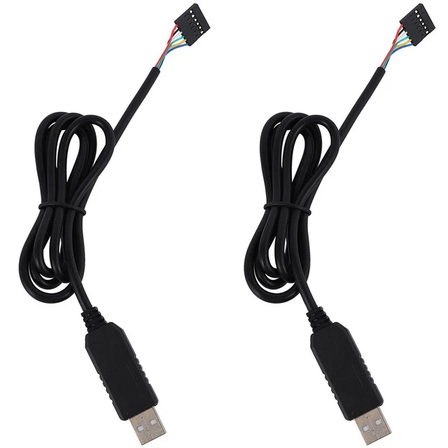 2 x 6 pin Ft232Rl Ft232 modulo per adattatore filo seriale da USB a Ttl Uart RsW1B4