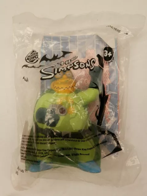 Cómic de terror The Simpson's Treehouse of Horror Man Burger King Promo BOLSA SELLADA