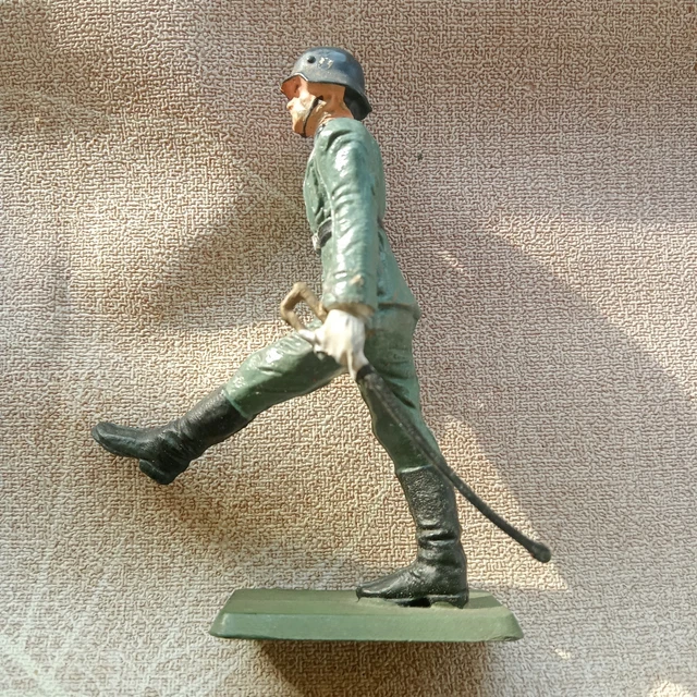 Jouet Ancien Figurines Elastolin Romain A Cheval Starlux Britains Aludo