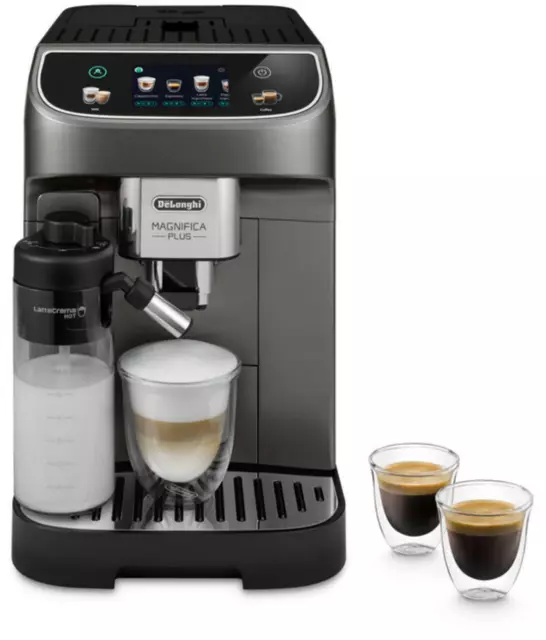 DeLonghi ECAM320.70.TB Magnifica Plus Kaffee-Vollautomat titan/schwarz 1450W NEU