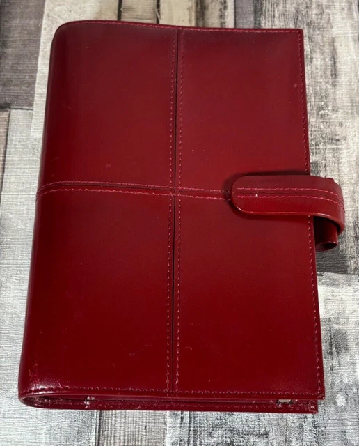 Filofax TEJUS バイブル レッド FILOFAX/ファイロファックス システム