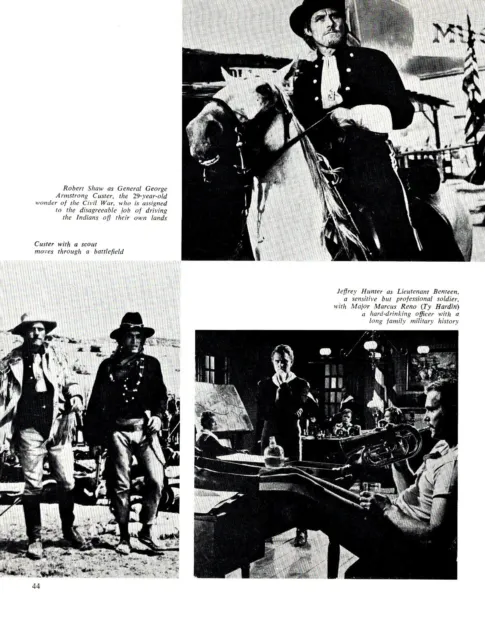 (F&F42) Film Preview Pictures, Custer Of The West - Robert Shaw, Mary Ure