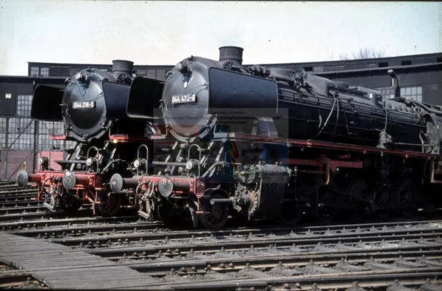 Original Dia / slide DB incl. (c): 044 472 - 0 Gelsenkirchen-Bismarck 1976 F454