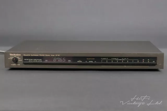 Technics ST-S7 Quartz Synthesizer AM/FM Stereo Tuner HiFi Vintage