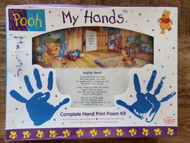 NEW Disney Winnie the Pooh Complete Handprint Poem Kit | My Hands