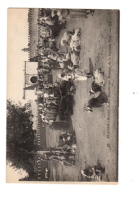 Maroc  Oudjda  Le Marche Aux Moutons De La Porte Des Tetes