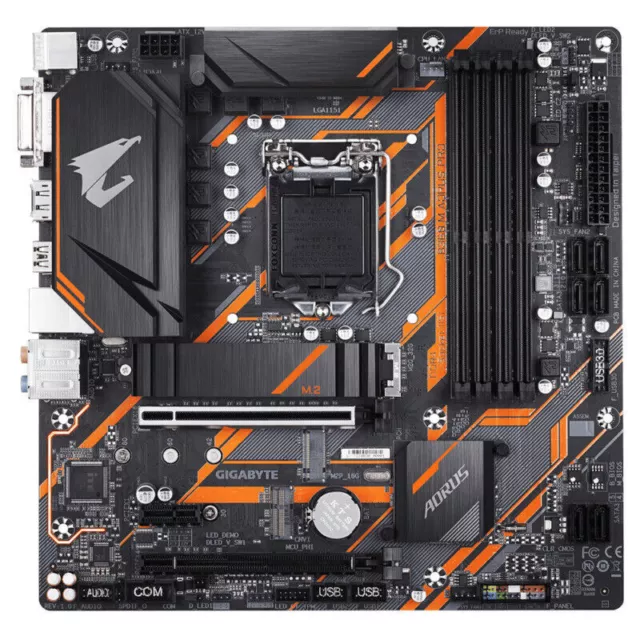 Gigabyte B360M AORUS PRO Motherboard Intel B360 LGA 1151 DDR4 M.2 Micro ATX