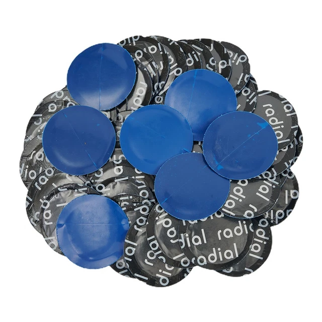Tyre Patches Easy To Use High Quality Rubber Material Rubber Wired Brand New