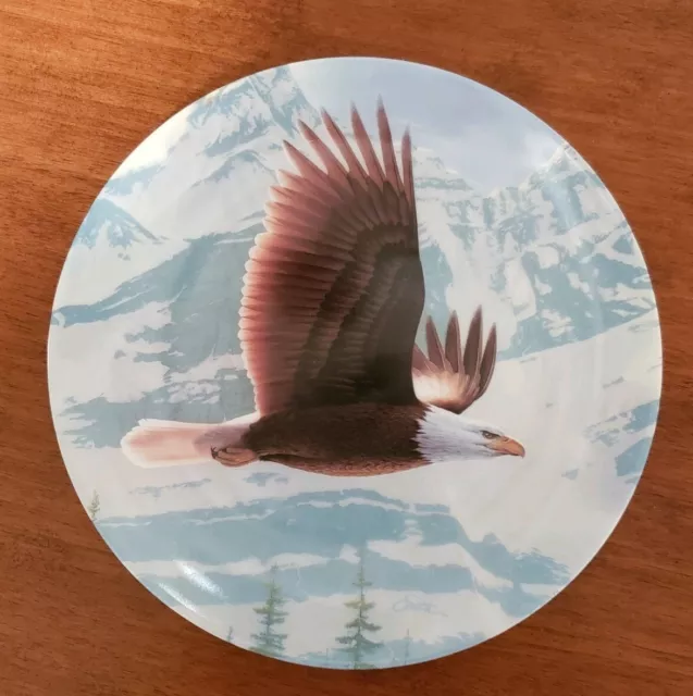 1988 THE BALD EAGLE by Daniel Smith The Majestic Birds Knowles Collector Plate