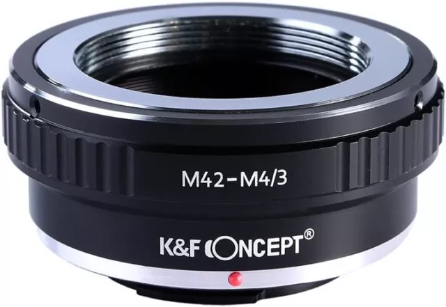 K&F Concept Manual Lens Adapter for M42 Lens to Micro 4/3 Four Thirds MFT Camera