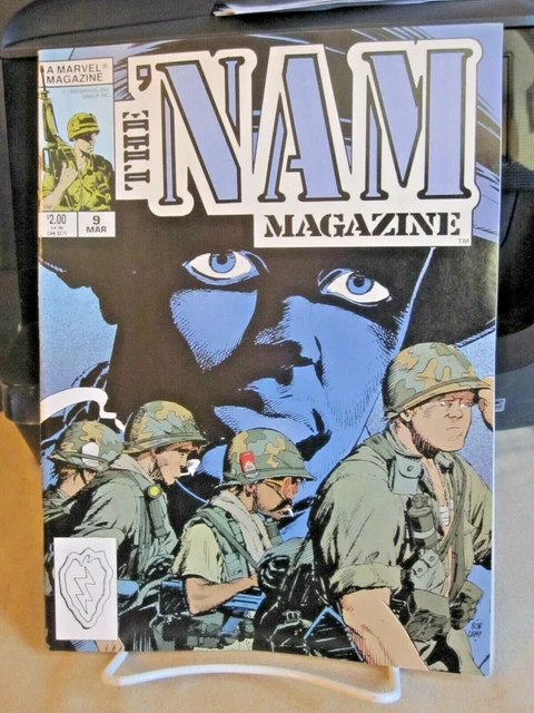 THE 'NAM Magazine Vol 1, No. 9, March 1989 reprint - A Marvel Magazine
