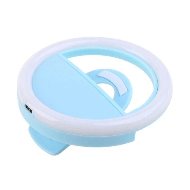 Luz de relleno portátil con clip para teléfono móvil para maquillajes