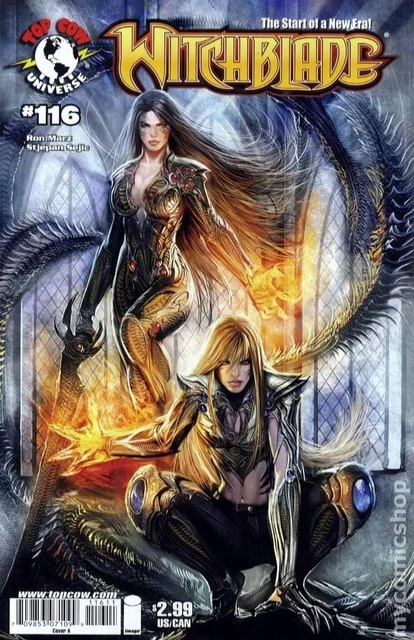 Witchblade #116A Sejic 1st Printing VG 2008 Stock Image Low Grade