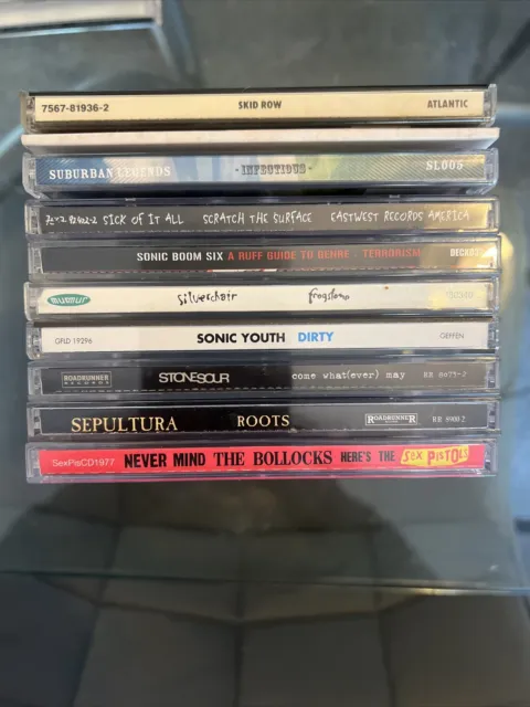 Large Collection of CD Albums Lot 3 - Pop Punk, Rock, Metal, Indie SKA