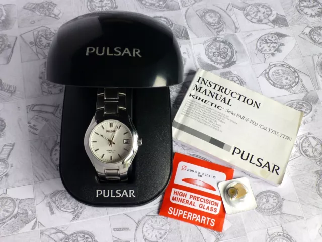 Pulsar kinetic hotsell mens watch