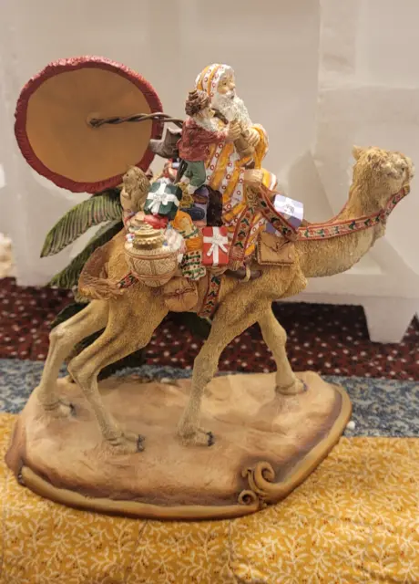 Santa's World  Collection Maruri Travels "Desert Trip figurine new in box