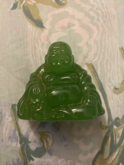 SMALL JADE? LAUGHING Buddha Statue $12.99 - PicClick