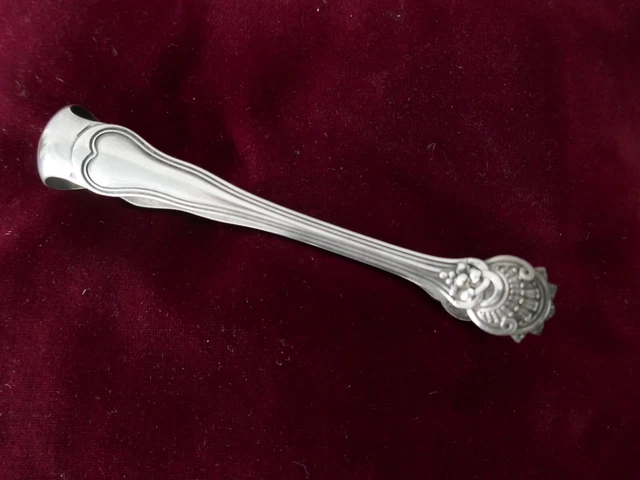 PINCE À SUCRE en argent massif poinçon minerve à patte de lion EUR 39,00 - FR