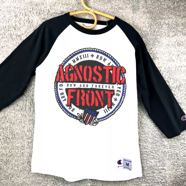Agnostic Front T Shirt cotton Size M Medium New York Hardcore NYHC punk Stigma!