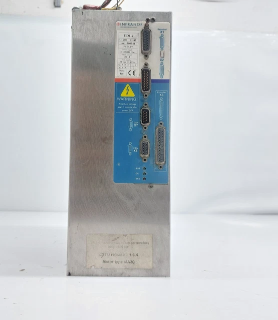 Servoamplificatore INFRANOR SMT 100/05 – Venduto Come Visto, Non Testato, Per Ricambi