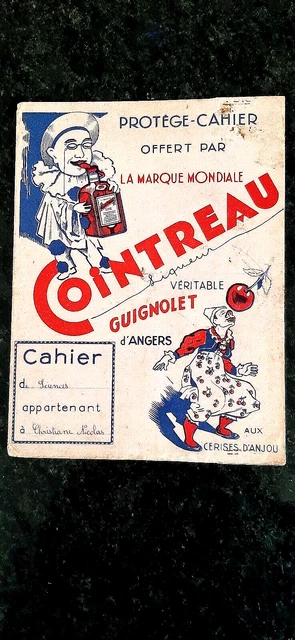 Cliqueur COINTREAU Angers - Panonceau publicitaire lithographié